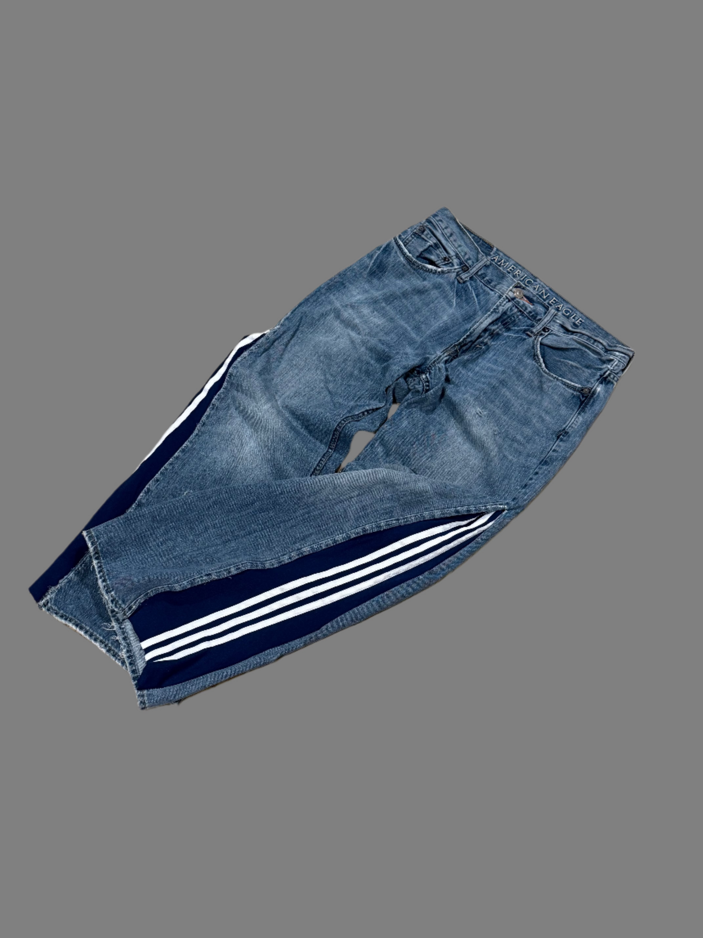 Adidas Sweats x Baby Blue Jeans Custom