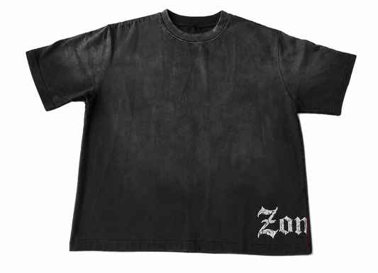 Zonez Logo Tee — Midnight Wash