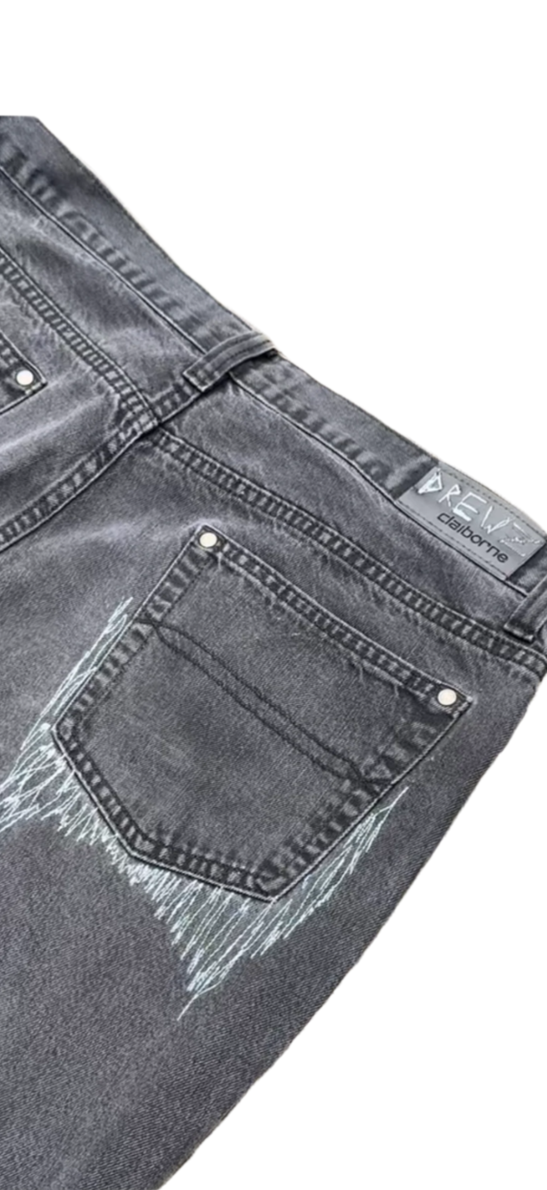 1of1 Spiderman Inspired Black Jeans