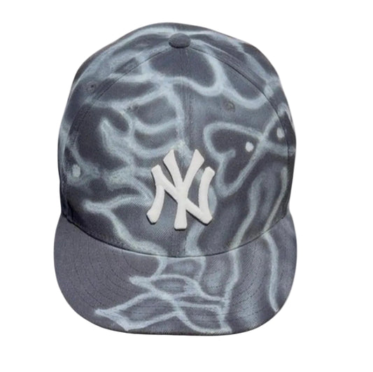 Airbrushed Yankee Fitted