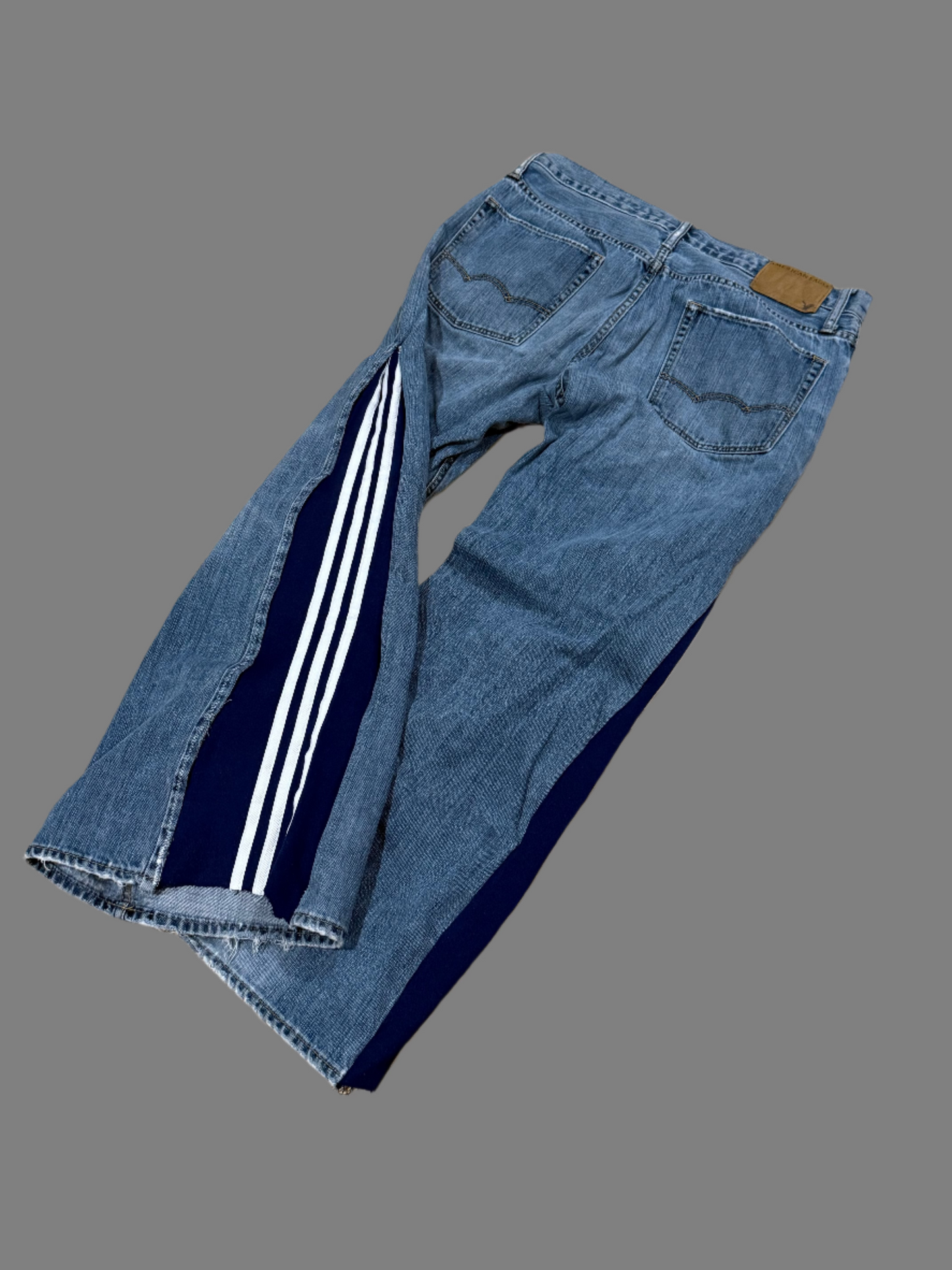 Adidas Sweats x Baby Blue Jeans Custom