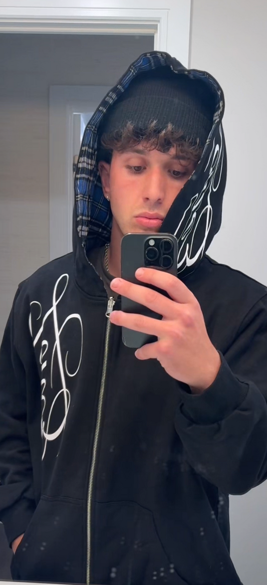 Reversible Zip-Up Hoodie