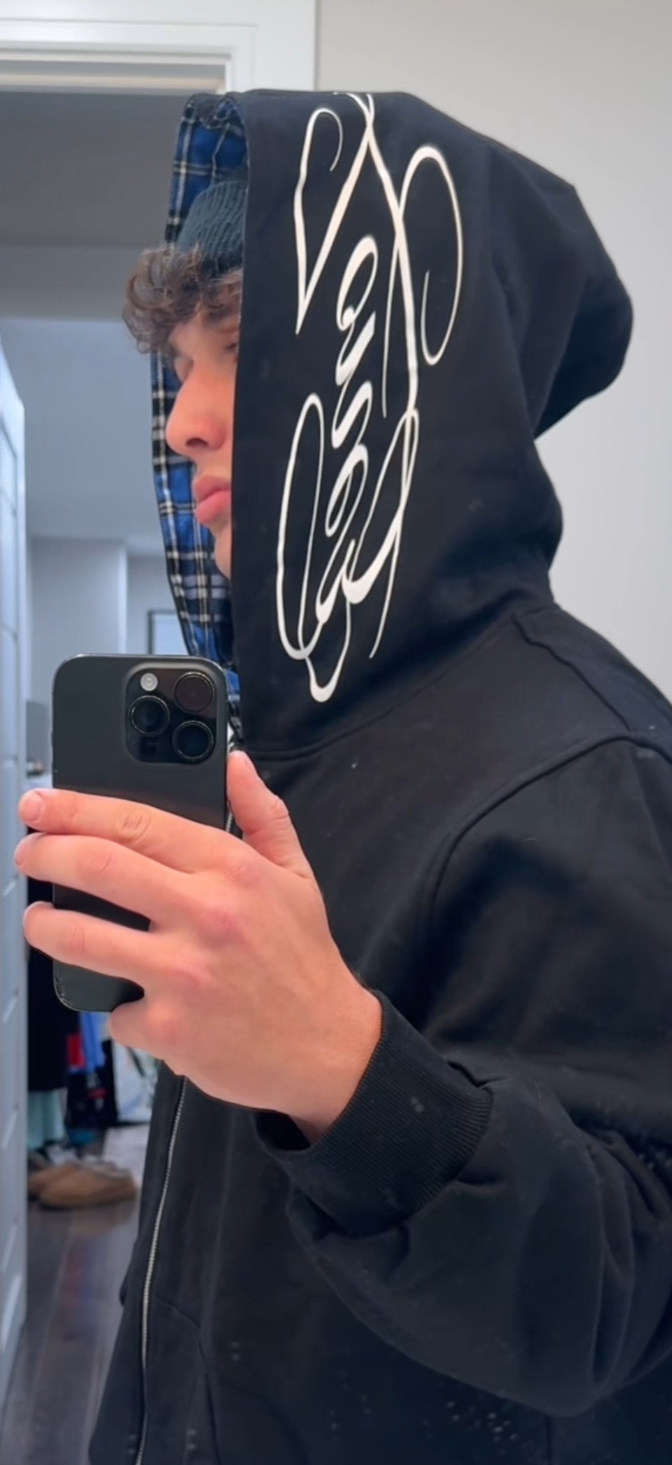 Reversible Zip-Up Hoodie