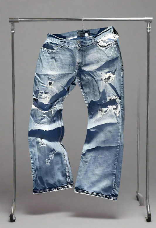 heavily distressed deimn